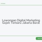 Lowongan Digital Marketing Gojek Terbaru Jakarta Barat