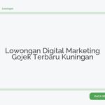 Lowongan Digital Marketing Gojek Terbaru Kuningan