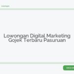Lowongan Digital Marketing Gojek Terbaru Pasuruan