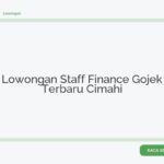 Lowongan Staff Finance Gojek Terbaru Cimahi