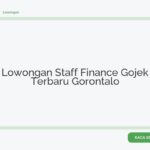 Lowongan Staff Finance Gojek Terbaru Gorontalo