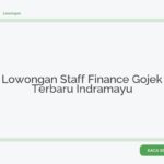Lowongan Staff Finance Gojek Terbaru Indramayu